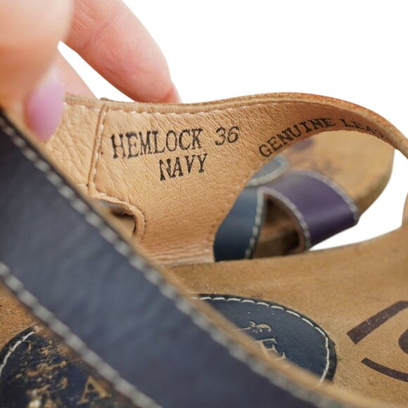 Spring‎ Step L'Artiste Hemlock Women Leather Strappy Sandals Size 36 - Picture 7 of 10